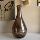 Warm Grey Glass Vase Collection - 5 styles