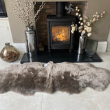 Hanlin Sheepskin Premium Double Rug - Vole