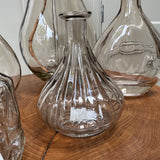 Smokey Brown Glass Vase Collection - 5 styles