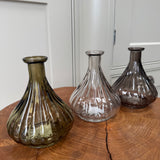 Warm Grey Glass Vase Collection - 5 styles