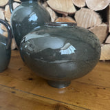 Dark Olive Glazed Vases - 3 styles