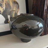 Dark Olive Glazed Vases - 3 styles