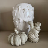 Ceramic Rustic Beige Squirrel Decorations - 2 styles