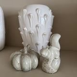 Ceramic Rustic Beige Squirrel Decorations - 2 styles