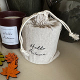 Scented Soy Woodwick Candle - Pumpkin Spice