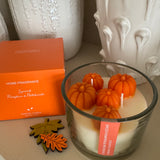 Small Soy Pumpkin Candle - Spiced Pumpkin & Pathcouli