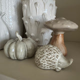 Ceramic Rustic Beige Hedgehog Decorations - 2 styles