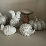 Ceramic Rustic Acorn Decorations - 2 sizes