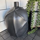Light &amp; Living - a world of inspiration;
Matt Black Ventano Vase H27cm&nbsp;