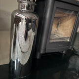 Tall Smoked Silver Mirror-finish Floor Vase H54cm  *CLICK & COLLECT*
