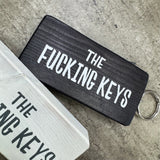 Wooden Keyring - The Fucking Keys