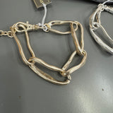 Eliza Gracious - Elongated Oval Chain Link Bracelet | 2 Colours