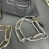 Eliza Gracious - Elongated Oval Chain Link Bracelet | 2 Colours