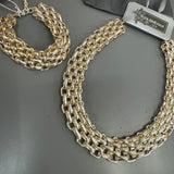 Eliza Gracious - Mesh Link Bracelet | Pale Gold