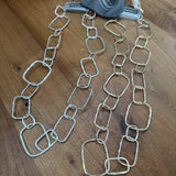 Eliza Gracious - Long Rectangular Link Necklace | 2 Colours
