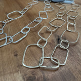 Eliza Gracious - Long Rectangular Link Necklace | 2 Colours