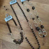 Eliza Gracious - Tiger Eye effect circular Bracelet