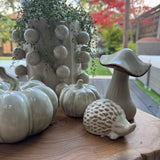 Ceramic Rustic Beige Hedgehog Decoration