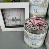 Pebble Tin Candle - 'Life is better with friends'