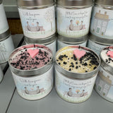 Pebble Tin Candle - 'All that I am I owe to my amazing mum'