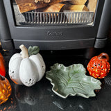 Autumnal leaf shaped dishes - 2 sizes