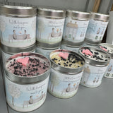 Pebble Tin Candle - 'All that I am I owe to my amazing mum'