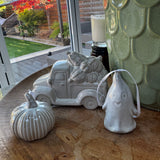 Beige Ceramic small hanging Ghost