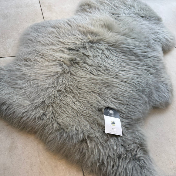Hanlin Sheepskin Premium Large Rug - Dove Grey