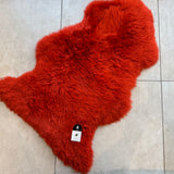 Hanlin - Pure New Wool Genuine Sheepskin
Premium Large Rug Colour - Burnt Orange +90cm