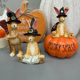 Ruth Rabbit Sat on Pumpkin 'Spooky Season'