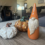 Autumnal Orange Santa Gonk H17.5cm&nbsp;