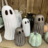 Standing Grey Ghost Ornament - Large 32.5cm