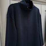 Luxe Jersey Funnel Neck Sweatshirt&nbsp;
Everyday smart, comfort &amp; easy wearing outfit
Colour - Navy