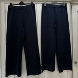 Luxe Jersey Straight Legged Trouser - Navy