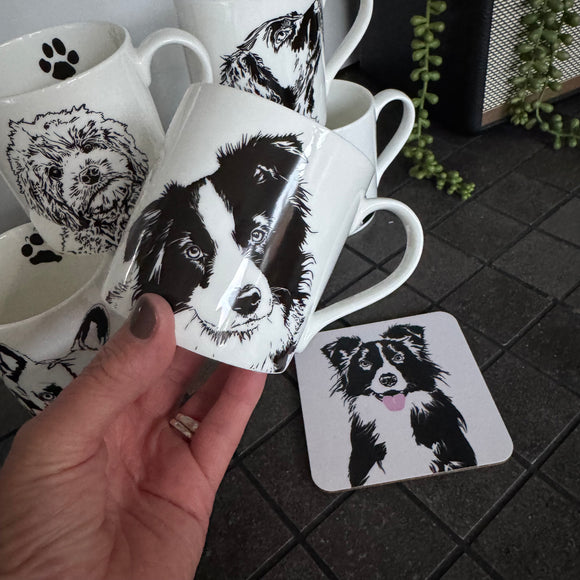Penguin Ink Fine Bone China Mug 300ml
Dog - Sheepdog / Collie
