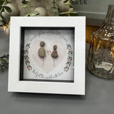 Pebble Art by La De Da Living&nbsp;

Award winning keepsake gifts - Handmade in the Cotswolds&nbsp;



Mini Framed Pebble Art - White block square frame 12.5cm
'Grandaughters are like little flowers that fill the world with love'