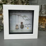 Pebble Art by La De Da Living&nbsp;

Award winning keepsake gifts - Handmade in the Cotswolds&nbsp;



Mini Framed Pebble Art - White block square frame 12.5cm
'Best Daddy Ever'
