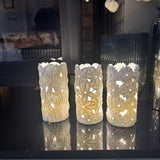 Light Glow Ceramic Rechargeable Lamp - Frangipani
