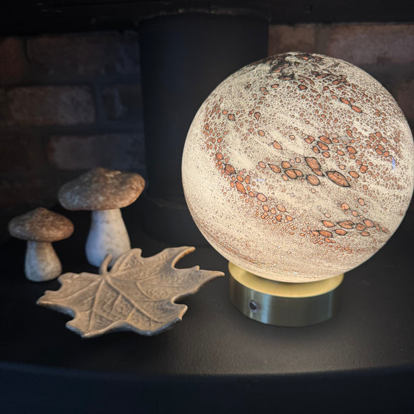 Light Glow - Home; supply the best designs & the highest quality products


Glass Pebble Hand-Blown Lamp H18cm
Design - Mercury
Cordless & Rechargeable Lamp
Includes gold chrome base