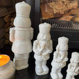 Christmas Ceramic Neutral Nutcracker - 4 sizes