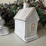 Ceramic LED Small Christmas House