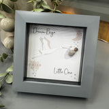 Award winning keepsake gifts - Handmade in the Cotswolds&nbsp;



Mini Framed Pebble Art -White block square frame 12.5cm
'Dream Big Little One'