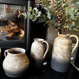 Oti Terracotta Ombre Jug Vase