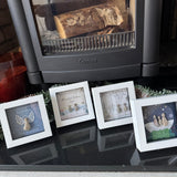 Christmas Framed Pebble Art - 'All I want for Christmas is you!'