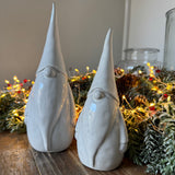 Christmas Ceramic Neutral Glazed with texture detailed Santa with a button nose, long beard and tall hat..
Available in 2 sizes - Small H21.5cm &amp; Large H25cm&nbsp;