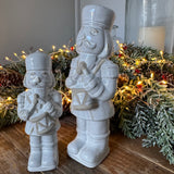 Christmas Ceramic Neutral Nutcracker - 2 sizes