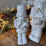 Christmas Ceramic Neutral Nutcracker - 2 sizes