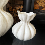 Florence Large White Ceramic Flower Vase H33cm