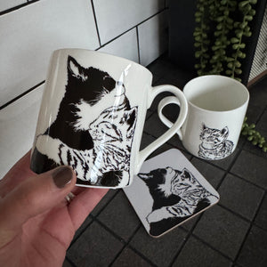 Penguin Ink Fine Bone China Mug 300ml
Cat - Cat Cuddle Time