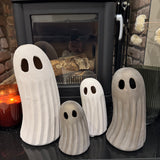 Standing Grey Ghost Ornament - Large